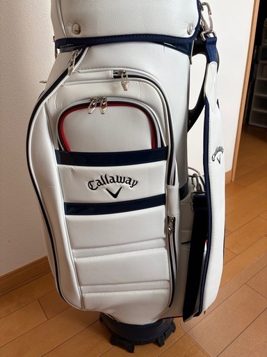 【美品】Callaway キャディバッグ トリコロールカラー