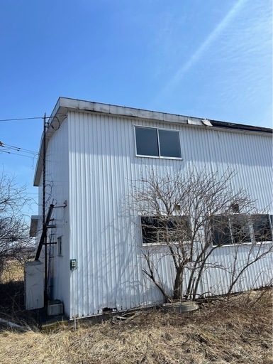 切妻倉庫！高さあり　骨組み販売　解体渡しW9m×D12m×H 6m