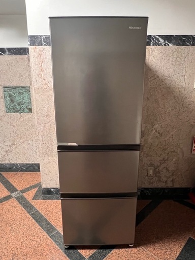 ハイセンス　3ドア冷凍冷蔵庫　360L