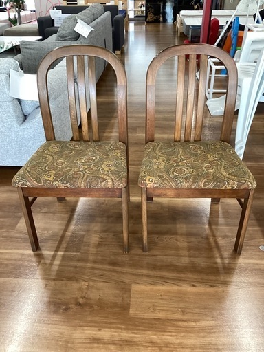 椅子(2脚セット)【町田市再生家具】260042