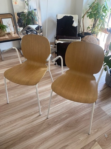 IKEA チェア　２脚セット　
(SVENBERTIL廃盤品)