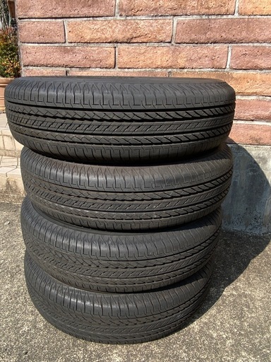 新車外し　ブリヂストン　デューラー 195/80R15 ジムニーノマド 純正タイヤ4本セット