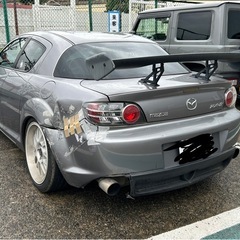 Rx-8 5MT HKSマフラー　Raysホイール　車検付きの画像