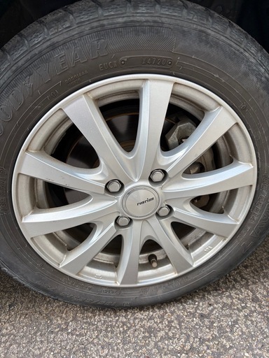 スタッドレス　4本セット　165/65R14　