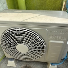 【取り引き中
】HITACHI エアコン 白くまくん（RAS-D25H(W)）の画像