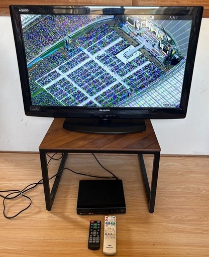 SHARP AQUOS 液晶テレビLC-32E8 32インチ2012年製アクオスDVD 