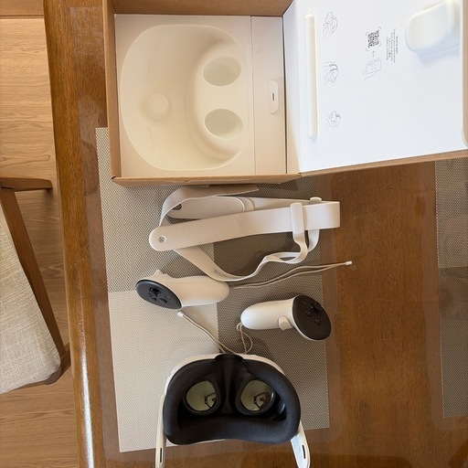  Quest 3 128GB VRヘッドセット 本体 コントローラー付き 箱あり
