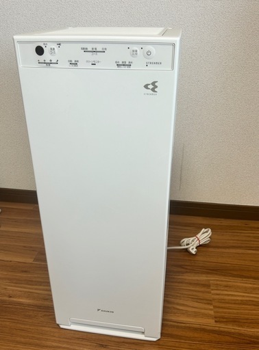 【売買済み】【引き取りに来ていただける方限定】加湿ストリーマ空気清浄機 MCK504A-W ホワイト 白 ダイキン DAIKIN 新品 人気 未使用 脱臭 花粉