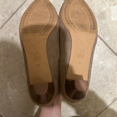 moonstar　パンプス　ベージュの画像