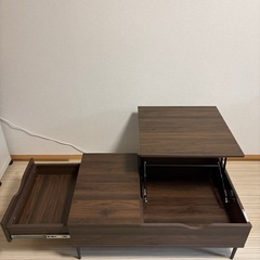【美品】ニトリ 昇降式センターテーブル PH02｜PC作業・食事にも◎の画像