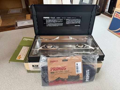 新品値下げ！未使用　PRIMUS KINJIA     別売収納ケースつき