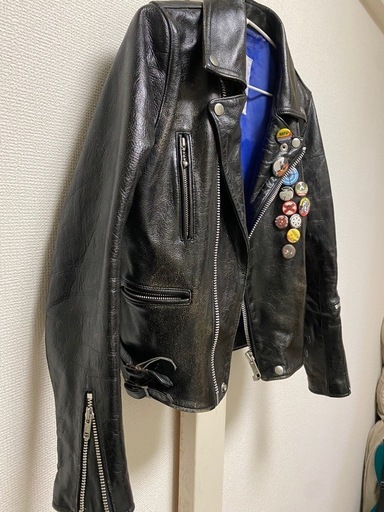 Raleigh レザージャケット Sサイズ（希少）ミンクオイルメンテ済 48,000円 Raleigh レザージャケット Sサイズ（希少）ミンクオイルメンテ済