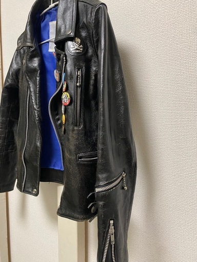 Raleigh レザージャケット Sサイズ（希少）ミンクオイルメンテ済 48,000円