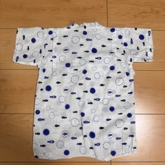 80サイズ 甚平 ロンパースの画像