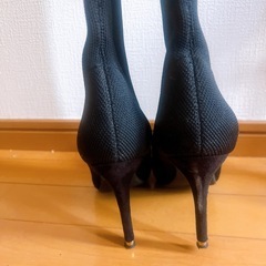 ニーハイブーツ23.5cmの画像