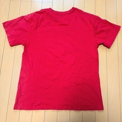 メンズ SIDEWAY Tシャツ レッドの画像