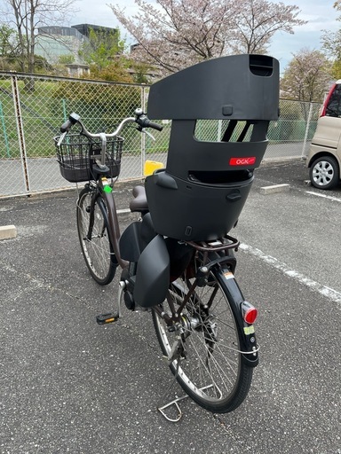 ヤマハ 電動アシスト自転車 PAS With 26インチ チャイルドシート付き