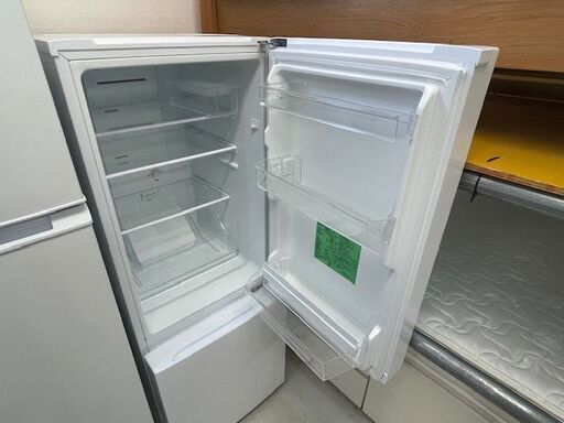 【リサイクルサービス八光】【2022年製】霜取り不要！自炊派にも嬉しい少し大きめサイズ ヤマダセレクト 2ドア冷蔵庫 YRZ-F15J