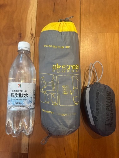 【未使用に近い】【キャンプセット】マット、ピロー