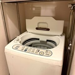 洗濯機 無料 まだ使えます 【お取り置き中】の画像