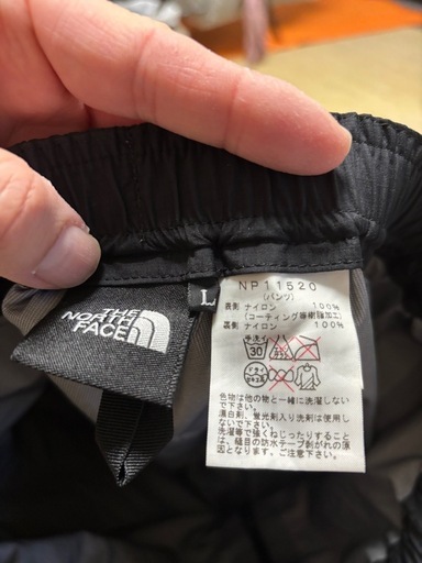 ノースフェイス　パンツ　Lサイズ