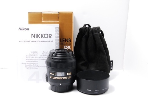 Nikon AF-S DX Micro NIKKOR 40mm f/2.8G