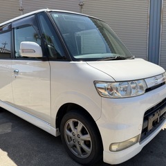 コミコミ価格　車検2年付or現状渡し　実走行8.5万キロ　タントカスタム　パールホワイトの画像