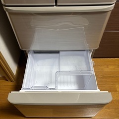 SHARP 5ドア冷蔵庫 412L SJ-W412D-S 2018年製 どっちもドア 引き取り 