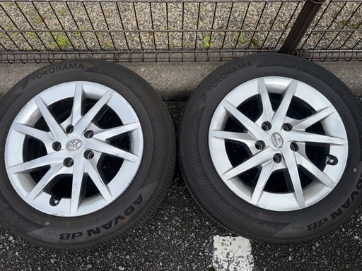 2024年　トヨタ純正アルミ＆ヨコハマ ADVAN dB V553 4本セット