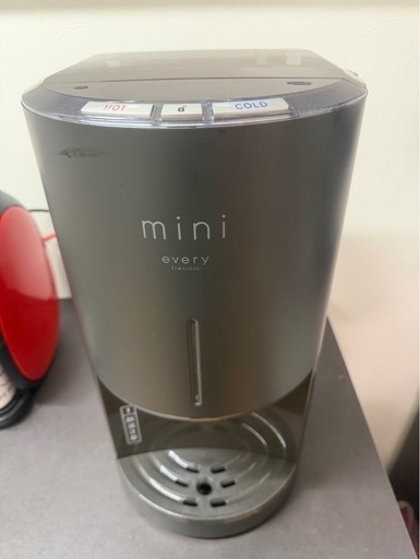 エブリフレシャス mini every 浄水器 グレー　カートリッジ2本
