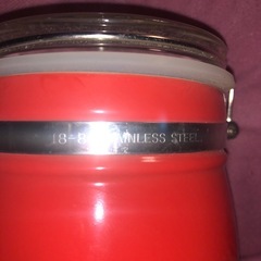 値下げ⇒￥2,500⇒￥1,400赤色のドリンクホルダーの画像