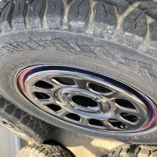 TOYOオープンカントリー　 デイトナホイール　12インチ4本