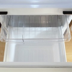 (送料無料) 2021年 極美品 冷蔵庫 SHARP 強化ガラス製ドア プラズマクラスター つけかえどっちもドア LED照明 ⑤の画像