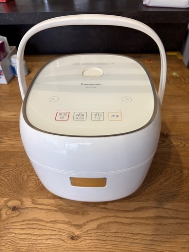 Panasonic 3.5合炊きIHジャー炊飯器 (しろ) 三鷹のキッチン家電《炊飯 