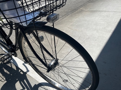 【完売御礼】【大人用】整備済中古自転車 ブリヂストン 27型スクリッジ W型 黒色 <自転車のオオムラ 静岡店> 完売御礼】【大人用】整備済中古自転車 ブリヂストン 27型キャスロング