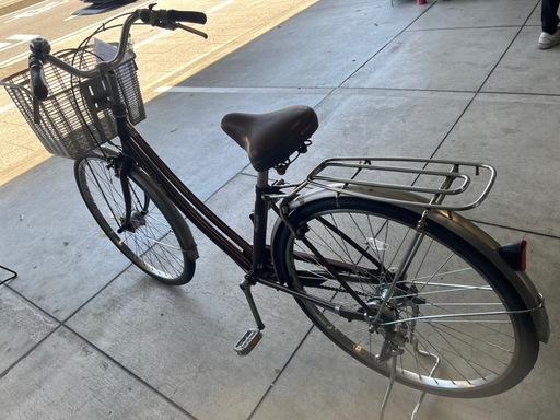 【大人用】整備済中古自転車 マルキン26型Madore 茶色 <自転車のオオムラ 静岡店>