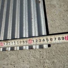 トタン　波板　ルーフ　鉄製の画像