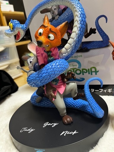 ズートピア フィギュア 2体セット ニック ジュディ ハッピーくじ SEGA