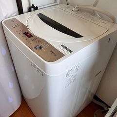 洗濯機　シャープ
の画像