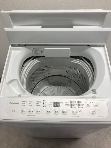 洗濯機　NA-F7PB2