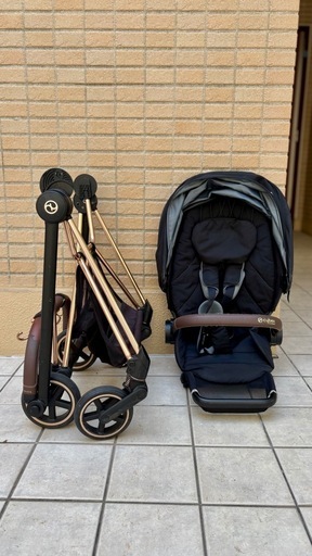 【✨訳あり格安！】サイベックス cybex MIOS ローズゴールド×ブラック