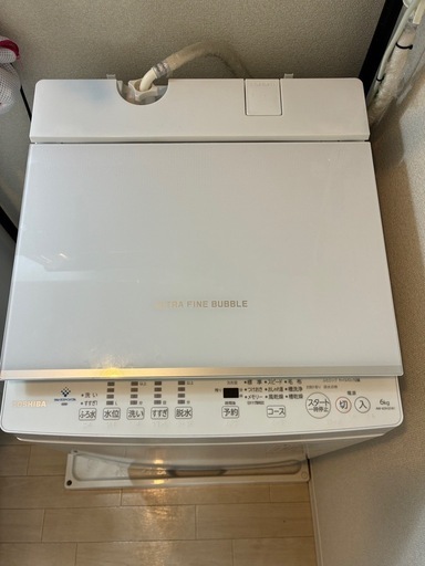 洗濯機　TOSHIBA AW-6DH2 2022年製