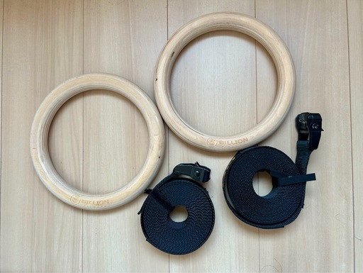 トレーニング器具3点セット（懸垂・ベンチ・吊り輪）まとめ売り