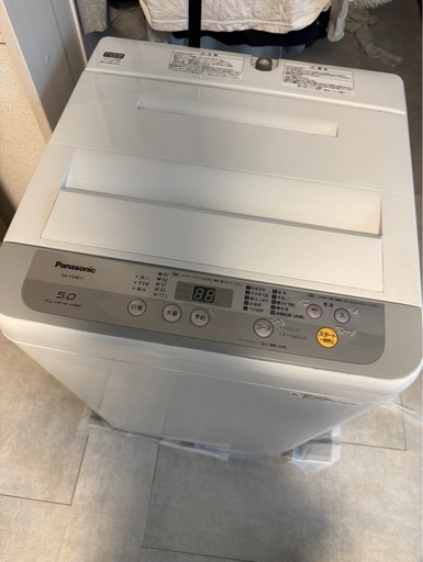 美品】Panasonic 5.0kg全自動洗濯機 (kyon) 高塚の生活家電《洗濯機 