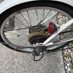 折り畳み自転車5段ギアあげるの画像