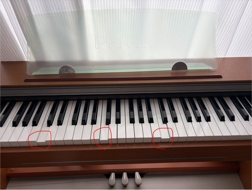 CASIO PX800 電子ピアノ (fourleaved) 西白井の鍵盤楽器、ピアノの中古 