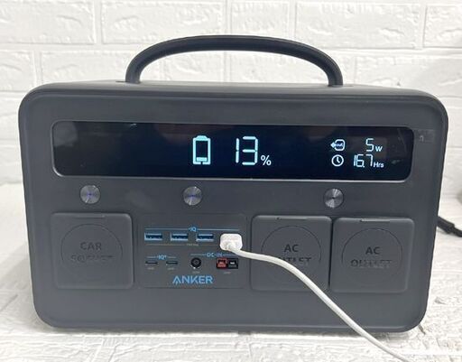 美品 Anker PowerHouse II 800 アンカー ポータブル電源 アウトドア キャンプ 災害 防災☆札幌市 白石店 