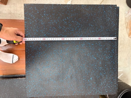トレーニングマット50cm✖️50cm、厚み2.5cm、20枚