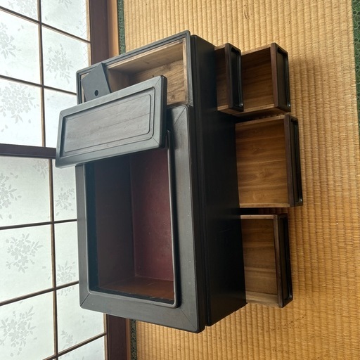 黒檀の火鉢
