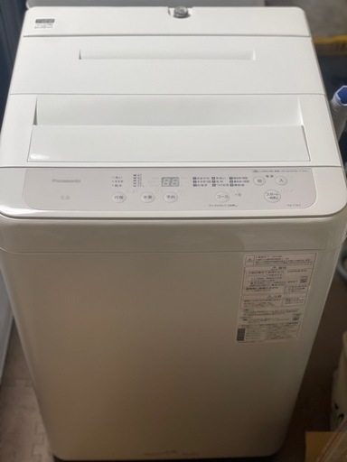 送料・設置込み可?表示価格より10%OFF?洗濯機5kg Panasonic 2025年 